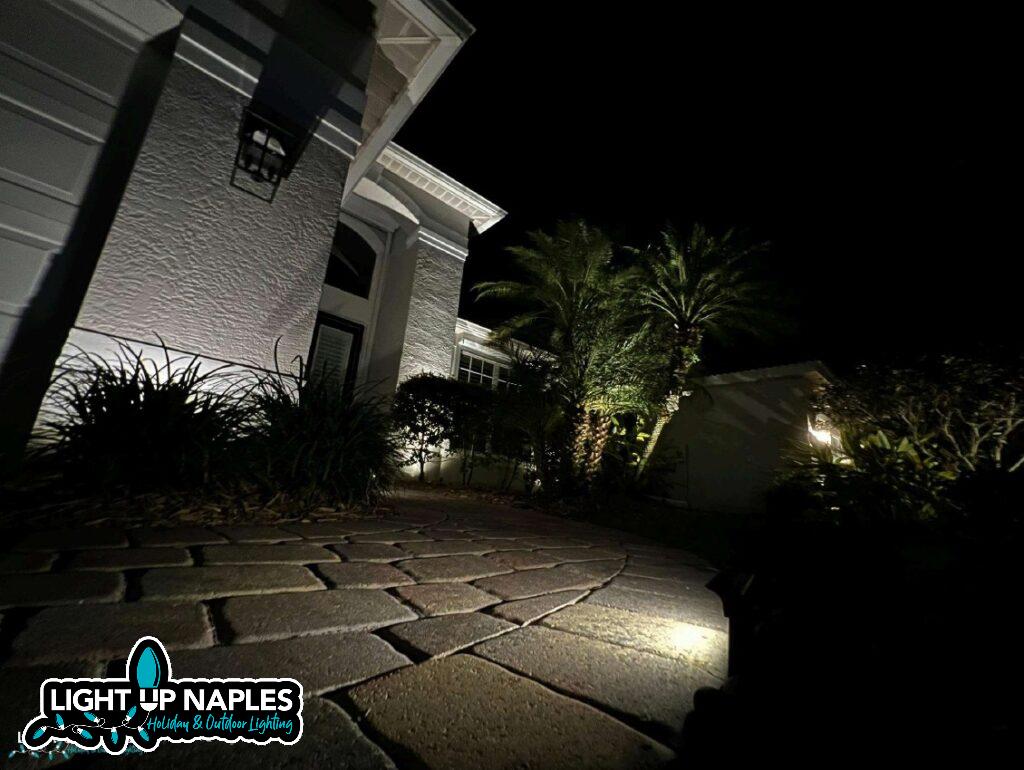 landscape lights at light up naples