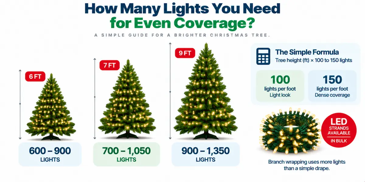 How Many Lights You Need for Even Coverage