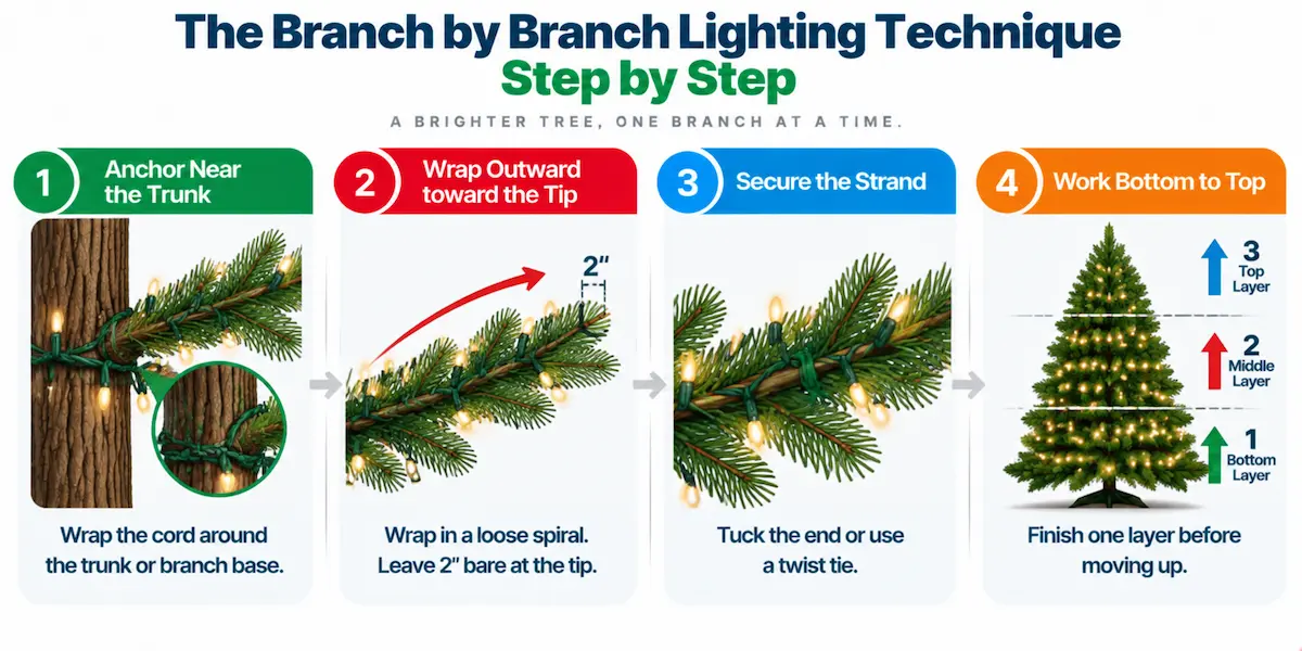 The Branch by Branch Lighting Technique: Step by Step